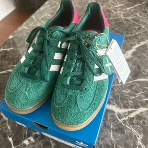 Adidas Gazelle 'Collegiate Green Pink'